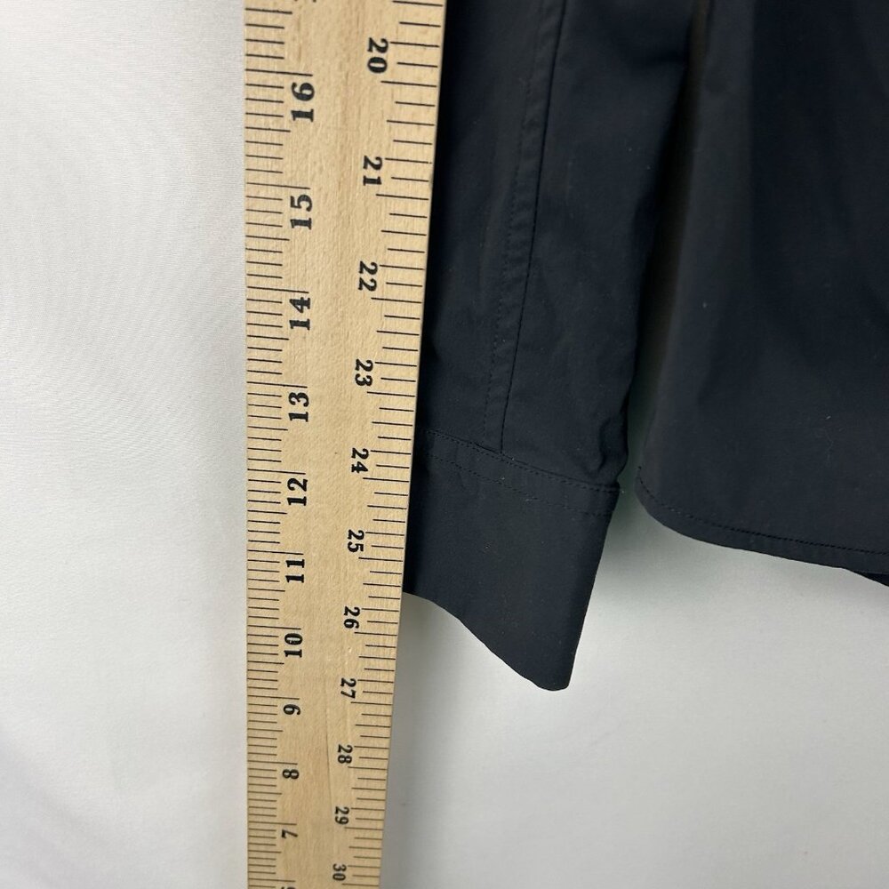 Lululemon Shirt Men Small Black Zenway Snap Button Up Vented Long Sleeve Casual - Picture 6 of 16